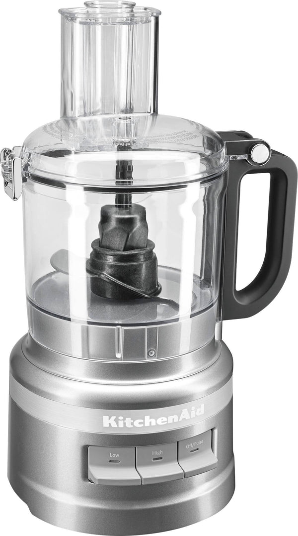 KitchenAid - 7 Cup Food Processor - Contour Silver